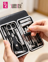 Sweet Rose Manicure & Pedicure - 19Pcs Set (S68006)