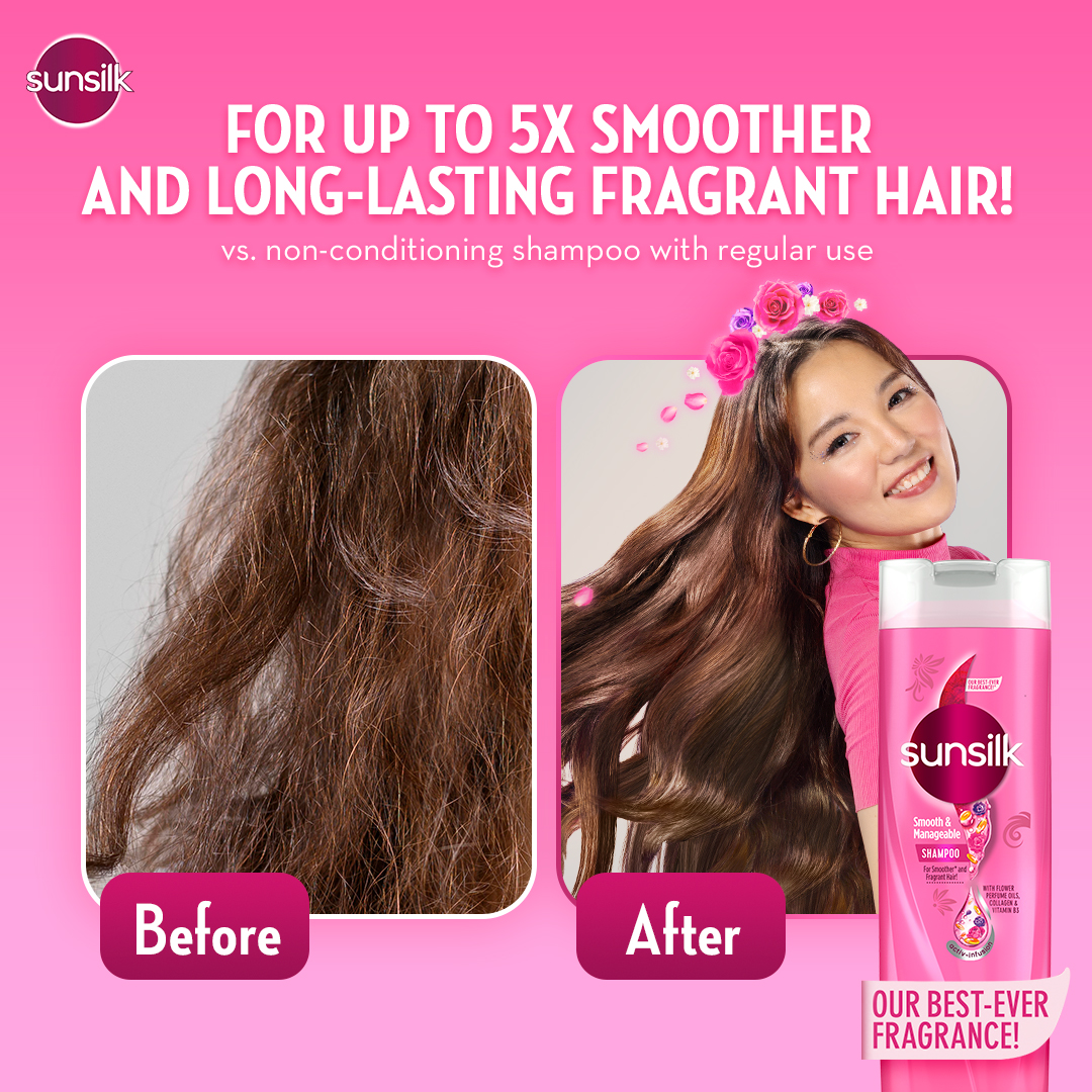 Sunsilk Smooth & Manageable Shampoo - 160ml Sunsilk Smooth & Manageable Shampoo - 160ml