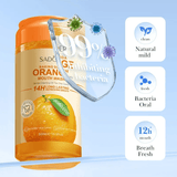 Sadoer Baking Soda Orange Mouthwash 14H Long Lasting - 500ml