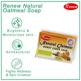 Renew Placenta Natural Oatmeal Honey Scrub Soap - 135g