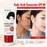 Kiss Beauty Kojic Acid Moisturizing Sunscreen SPF 90+ - 60ml