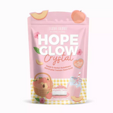 Luna Aura Hope Glow Crystal Peach Juice Drink - 8 Sachets x 18g