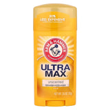 Arm & Hammer Ultra Max Solid Deodorant Unscented - 73g