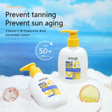 Dr.Rashel Vitamin C & Hyaluronic Acid Sunscreen Lotion SPF 50+ - 180ml