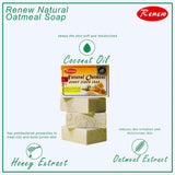 Renew Placenta Natural Oatmeal Honey Scrub Soap - 135g