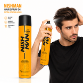 Nishman Extra Strong Hold Hair Spray 04 - 400ml