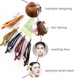 French Curved Design Hair Claw Clips - 6 Pcs (C132)