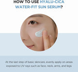 SKIN1004 مصل الشمس كينتيللا هيالو-سيكا ووتر فيت SPF50+ PA++++ - 50 مل