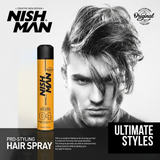 Nishman Extra Strong Hold Hair Spray 04 - 400ml