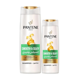 Pantene Pro-V Smooth & Silky Shampoo - 375ml + 190ml