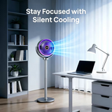 Height Adjustable Air Circulation Vertical Fan JKJ-108
