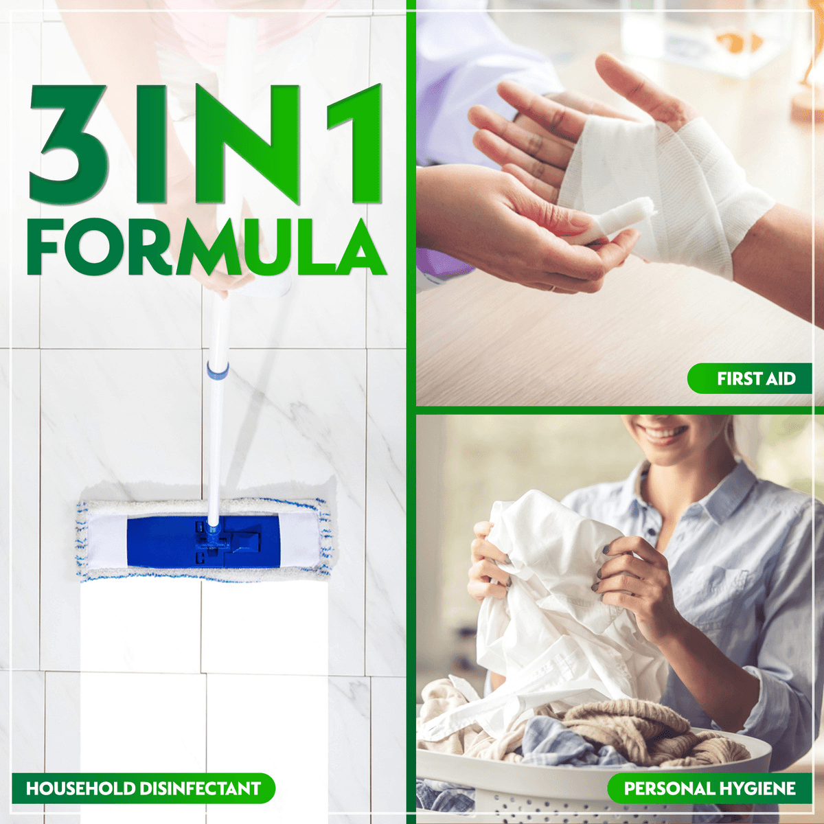 Dettol Antibacterial Antiseptic Disinfectant Liquid 2Pcs x 1L Dettol Antibacterial Antiseptic Disinfectant Liquid 2Pcs x 1L