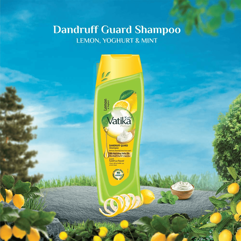 Dabur Vatika Dandruff Guard Shampoo 400ml + 200ml Dabur Vatika Dandruff Guard Shampoo 400ml + 200ml