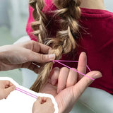 Mini Elastic Rubber Bands Black Color KT-108-A