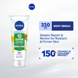 Nivea Extra Bright 10 Super Vitamins & Skin Foods Body Serum - 320ml