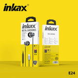 inkax Type-C Metal Earphone - E24