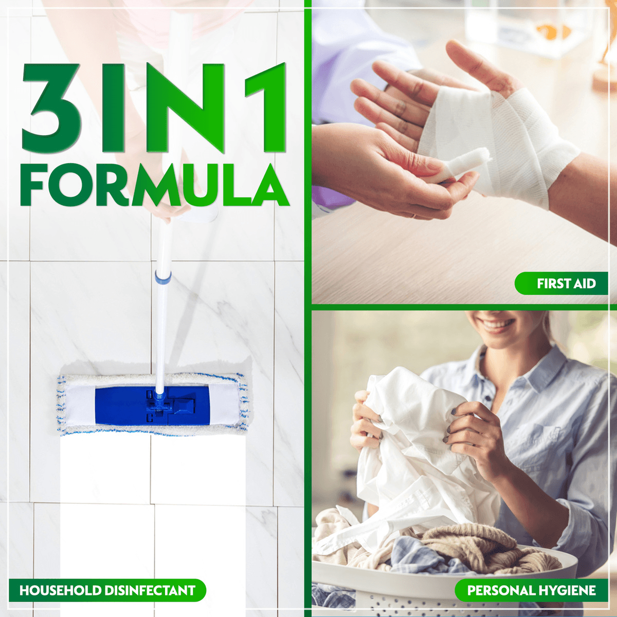 Dettol Antibacterial Antiseptic Disinfectant Liquid 2Pcs x 500ml Dettol Antibacterial Antiseptic Disinfectant Liquid 2Pcs x 500ml