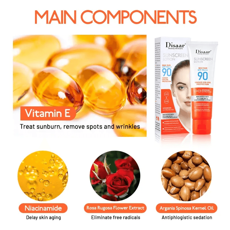 لوشن ديزار الواقي من الشمس لتفتيح البشرة بعامل حماية 90 - 50 مل لوشن ديزار الواقي من الشمس لتفتيح البشرة بعامل حماية 90 - 50 مل