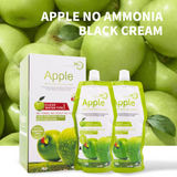 Apple Fruit Black Hair Cream Natural Black Hair Dye - 500ml+500ml