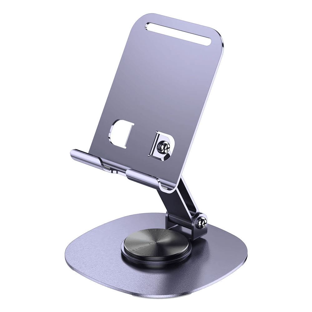 Carbon Steel Universal Rotatable Folding Phone Holder - K72 Carbon Steel Universal Rotatable Folding Phone Holder - K72