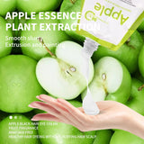 كريم الشعر الأسود بنكهة التفاح والفاكهة - صبغة شعر سوداء طبيعية - 500 مل + 500 مل