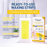 Disaar Hair Removal Wax Strips For Sensitive Skin - 20 Wax Strips