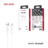 VEN-DENS USB A To Type C Data Cable VD-DC20C