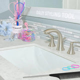 Mini Elastic Rubber Bands Mixed Colors KT-108-A