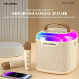 Blueseed Portable Karaoke Speaker With Two Microphone BS-601