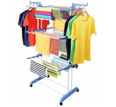 Folding Clothes Dryer Rack Three Layers Of Clothes Hanger
