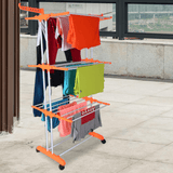 Folding Clothes Dryer Rack Three Layers Of Clothes Hanger