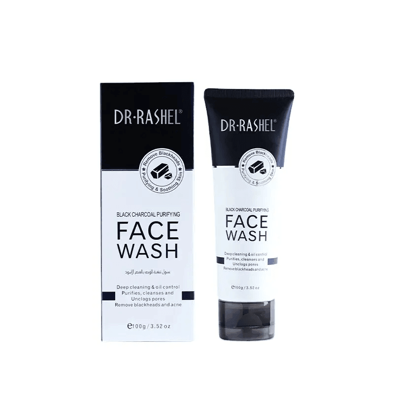 Dr. Rashel Black Charcoal Purifying Face Wash - 100g - Pinoyhyper