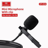 Earldom mini Microphone with Clip E34 - Pinoyhyper