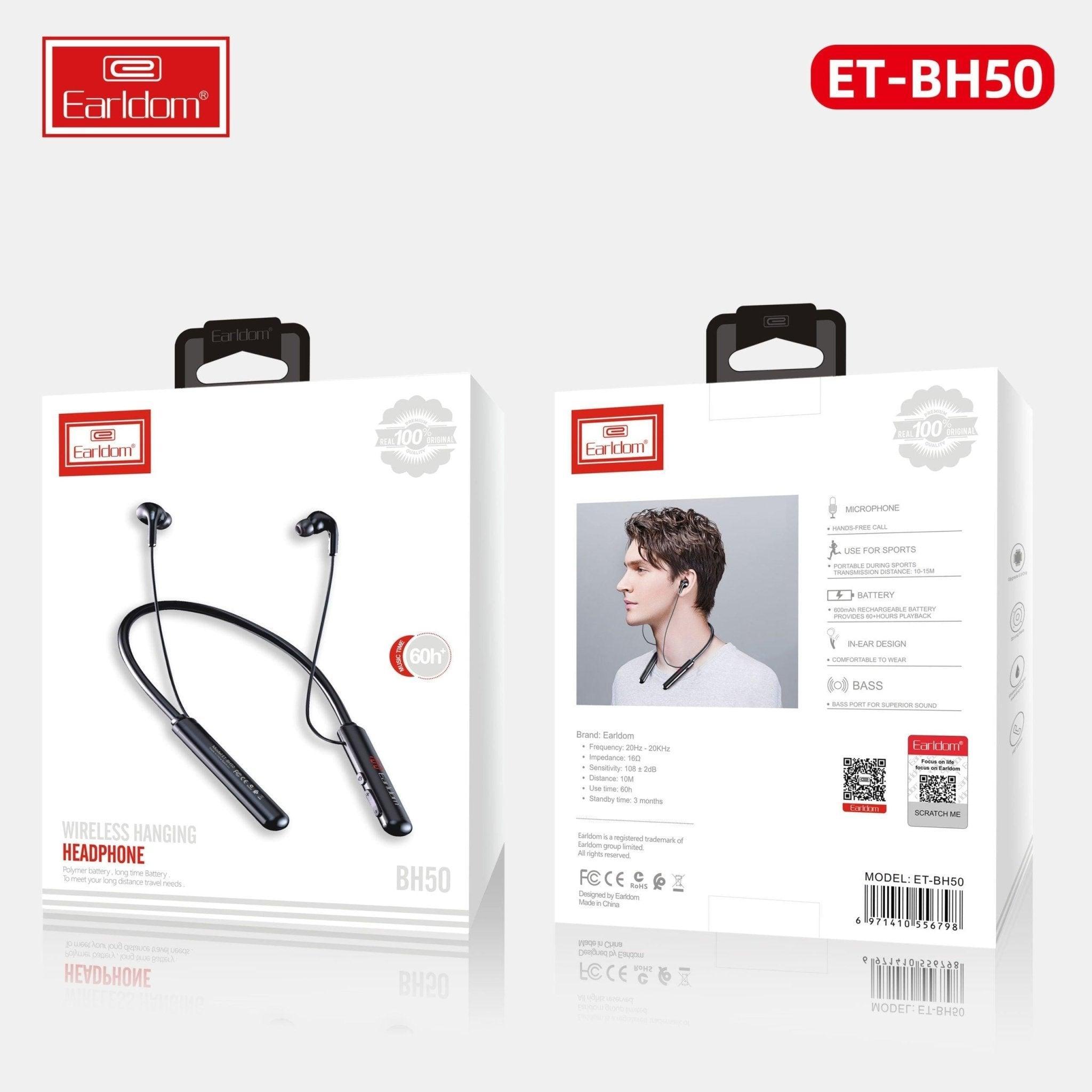 Earldom Wireless Handing Headphone BH50 - Pinoyhyper