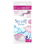 Gillette Simply Venus Women's Disposable Razor - 5 Pcs - Pinoyhyper