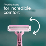 Gillette Simply Venus Women's Disposable Razor - 5 Pcs - Pinoyhyper