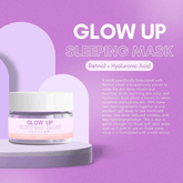 Glow Up Sleeping Mask (Retinol + Hyaluronic Acid) - 300g - Pinoyhyper
