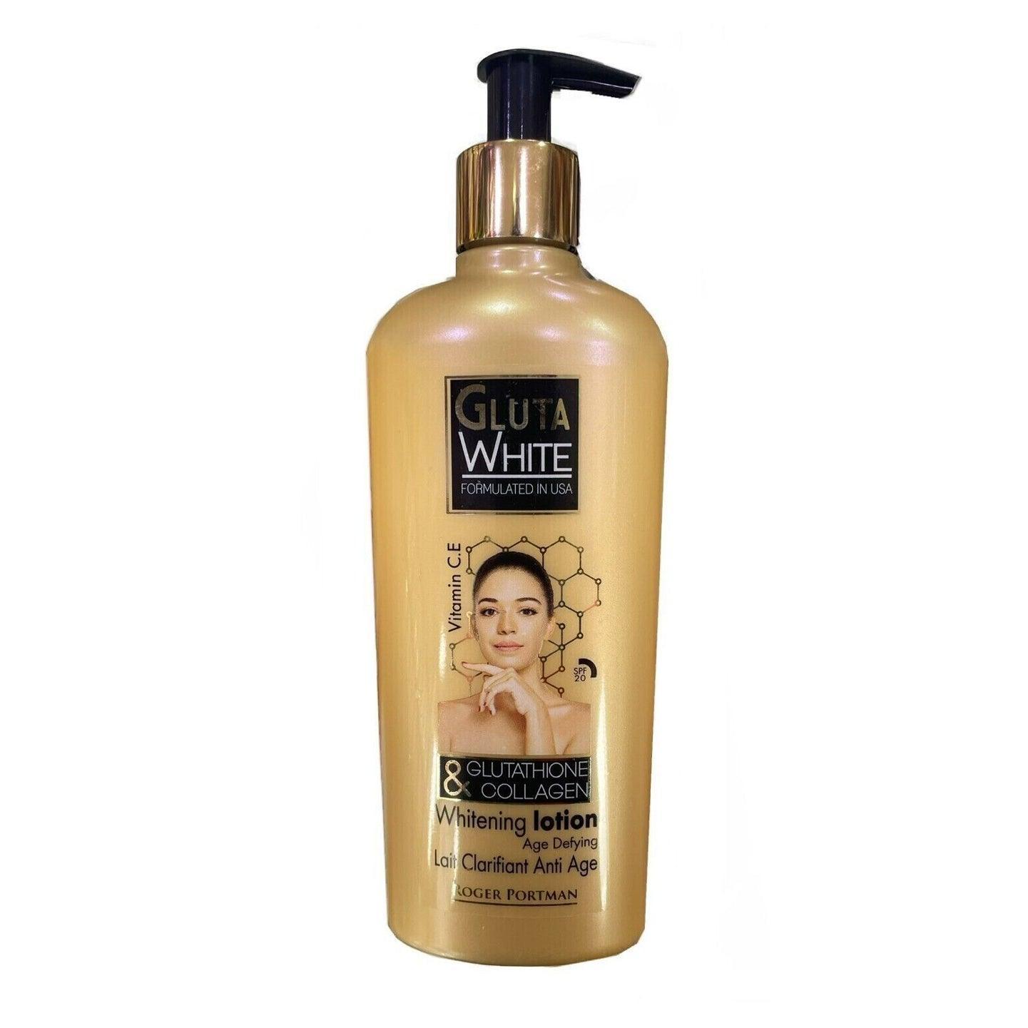 Gluta White Glutathione & Collagen Whitening Body Lotion - 250ml - Pinoyhyper Gluta White Glutathione & Collagen Whitening Body Lotion - 250ml - Pinoyhyper