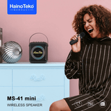 Haino Teko Karaoke Bluetooth Speaker With Microphone MS-41 Mini - Germany - Pinoyhyper