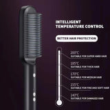 Hair Straightener Comb 2-in-1 Hair Straight & Curly Styling Tool - FH909 - Pinoyhyper