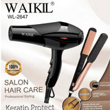Waikil Hair Dryer & Hair Straightener Styling Set - WL-2647