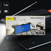 Hitage Premium Wireless Speaker With Solar Charging BST-786 - Pinoyhyper