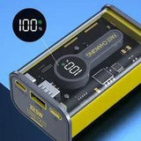 HMT 10000mAh Transparent Mini Power Bank PD Fast Charge Portable - Pinoyhyper