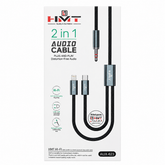 HMT 2-in-1 Hi-Fi Audio Cable - AUX623