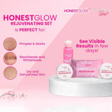 HonestGlow Facial Set Mild Rejuvenating Set - Pinoyhyper