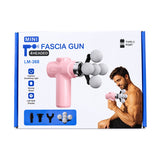Mini 4-Headed Fascia Massage Gun - LM368