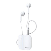 inkax Bluetooth Headset White-Collar HP-12 - Pinoyhyper