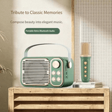 Karaoke Portable BT Speaker With Microphone - M104 - Pinoyhyper