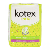 Kotex Fresh Liners Longer & Wider Breathable - 32 Pads - Pinoyhyper