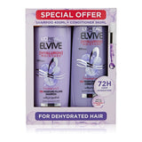 L'Oreal Elvive Hyaluron Moisture Shampoo + Conditioner - 400ml + 360ml - Pinoyhyper